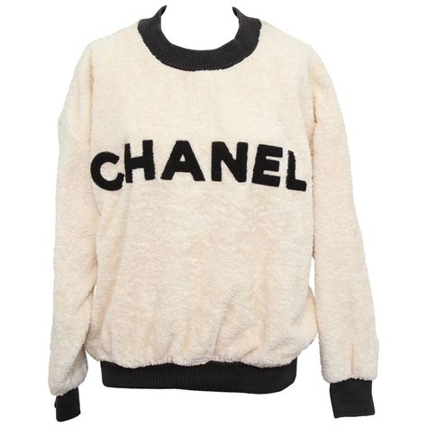 designer-ish chanel sweatshirt|chanel sweaters for women.